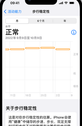 清江浦iPhone手机维修如何在iPhone开启'步行稳定性通知'